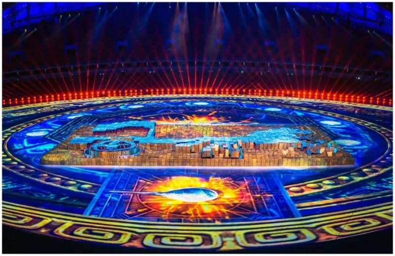 硬核! 军运会上的视觉幕后制作