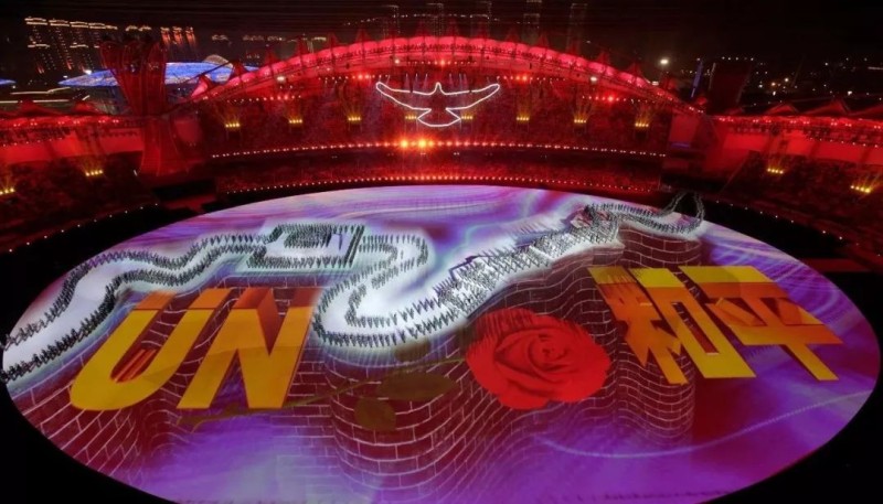 硬核! 军运会上的视觉幕后制作