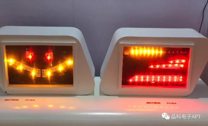 晶科电子最新车规级光源及Mini LED模组亮相