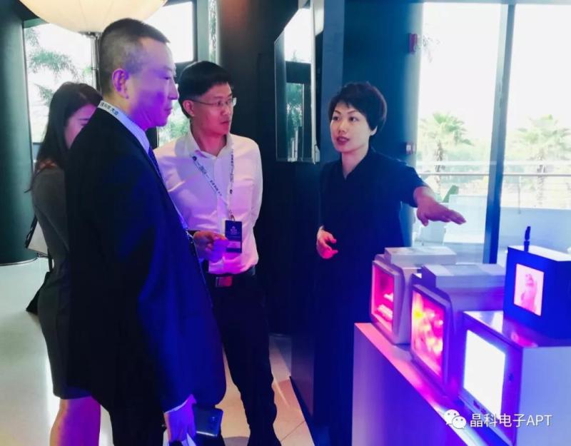 晶科电子最新车规级光源及Mini LED模组亮相