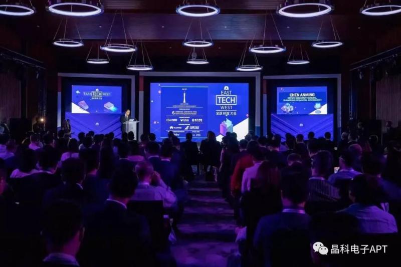 晶科电子最新车规级光源及Mini LED模组亮相